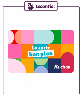 Carte cadeau Auchan -...