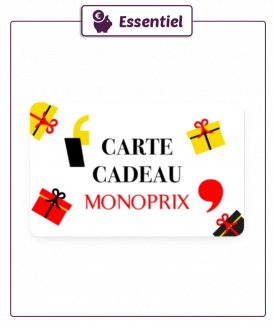 Carte cadeau Monoprix -...