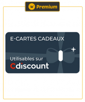 *Carte cadeau Cdiscount -...