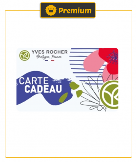 *Carte cadeau Yves Rocher -...