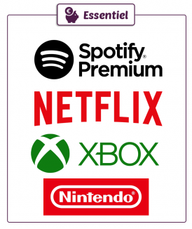 Cartes cadeaux Numérique -...